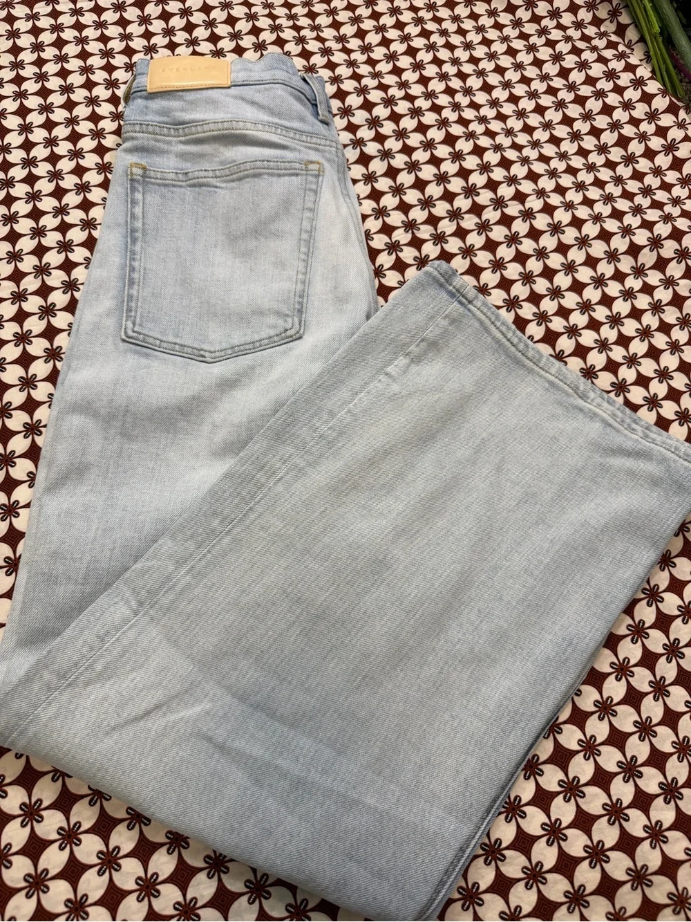 Everlane the way high sailor jeans Light Wash High-Rise Wide Leg Women’s Jeans